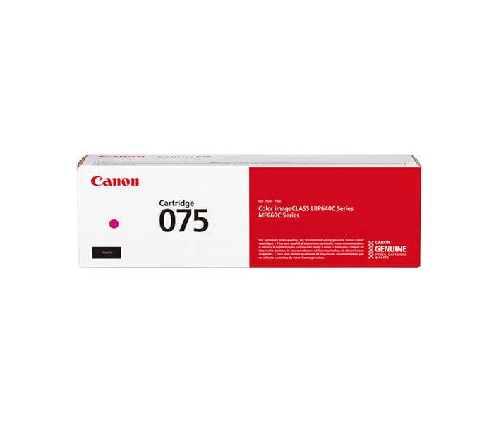 Canon CRG-075 6363C001 Kırmızı Orijinal Toner