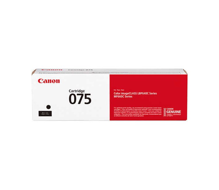 Canon CRG-075 6365C001 Siyah Orijinal Toner