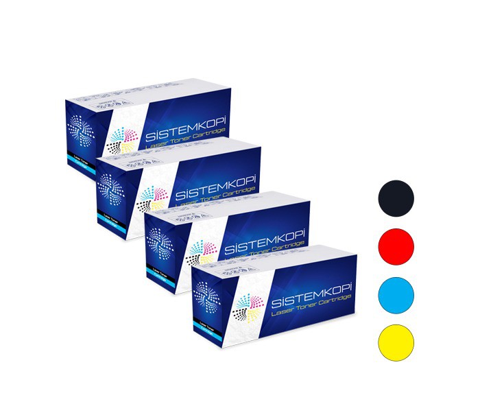 Hp 230X 4 Renk Çipli Uyumlu Toner Seti 7500 Sayfa 4303dw