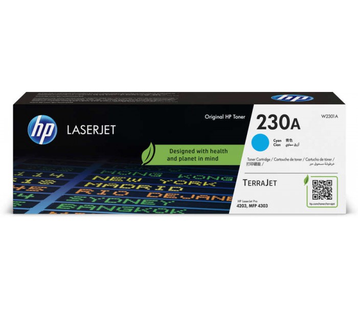 HP W2301A (230A) Mavi Orjinal Toner - LaserJet Pro 4203dn