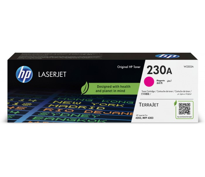 HP W2303A (230A) Kırmızı Orjinal Toner - LaserJet Pro 4203dn